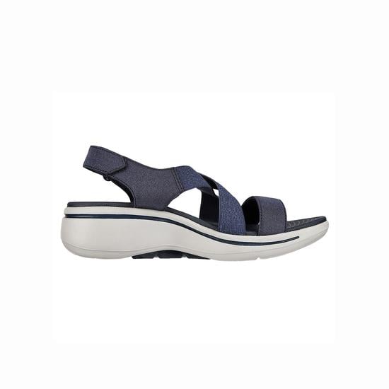 SKECHERS Skechers Navy-Blue Casual Sandals for Women