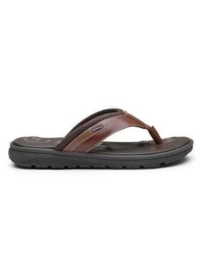 WILHELM Mens Brown Casual  Slippers