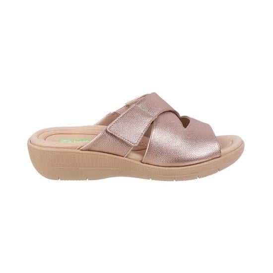 Relax Women Rose-gold Casual Slippers