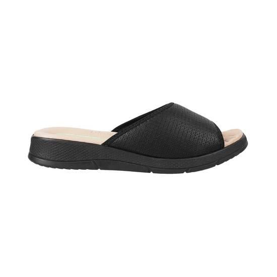 Elastano Preto/Napa Stretch Women Black Casual Mules